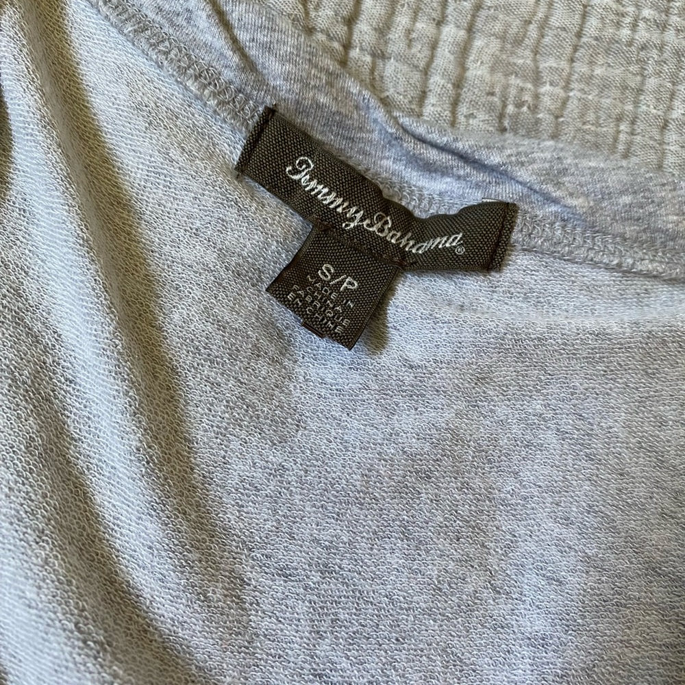 Tommy Bahama Heathered Gray Tank Dress sz S - Picture 3 of 6